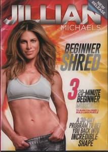 DVD　ジリアン・マイケルズ 「BEGINNER SHRED」JILLIAN MICHAELS　