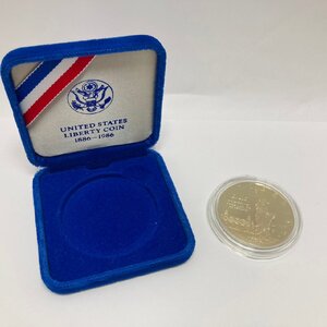 【UD1844KM】 LIBERTY COIN リバティ コイン 1986-1986 ケース有 1ドル 銀貨 アメリカ合衆国 プルーフ 自由の女神 記念硬貨 記念コイン