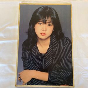 中森明菜 amada 研音 パネル ポスター 当時物 昭和 アイドル A