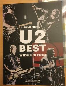 送料無料　バンド・スコア U2・ベスト[ワイド版] 楽譜 2019年