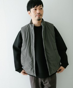 「ITEMS URBANRESEARCH」 ベスト MEDIUM チャコールグレー メンズ