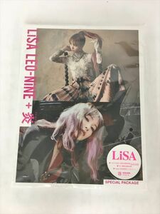 美品 CD LiSA LEO-NiNE 炎 SPECIAL PACKAGE HMV 2410BKR170