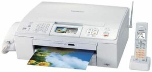 brother インクジェットプリンター複合機 MFC-J700D FAX/子機1台付き(中古品)