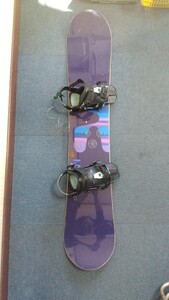 K1580 BURTON 148cm(素人メジャー採寸) スノーボード＆バインディング BURTON フリースタイル/SNOWBOARD/バートン/ バートン現状品 