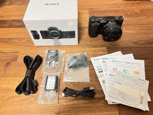 [新品級 使用2回のみ] SONY ソニー VLOGCAM ZV-E10L B パワーズームレンズキットブラック シャッター390回