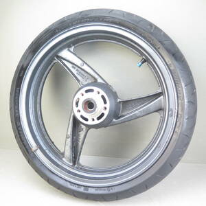 ☆ZZR400 [ZX400N] 純正フロントホイール 17x3.50 kawasaki カワサキ kawasaki ZX400K KR060925