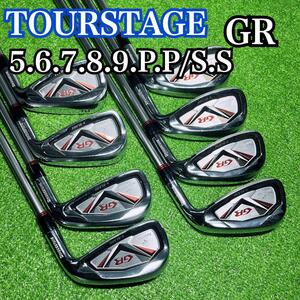 C1211 TOURSTAGE GR アイアン セット メンズ 右利き