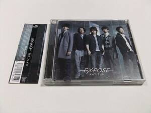 KAT-TUN EXPOSE(初回限定盤2) CD+DVD 帯付き　読み込み動作問題なし 2013年発売