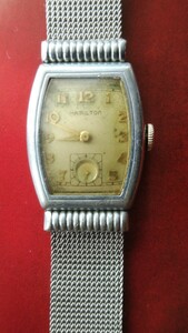 希少　アンティ―ク　Hamilton ハミルトン メンズ手巻　腕時計　980　１９４０年代
