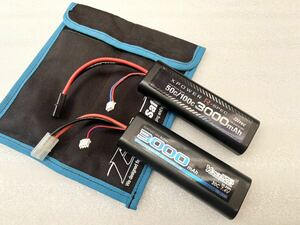 ヨコモ ハイテック LiPo 7.4V 3000mAh リポ バッグ付 YOKOMO HITEC (検索 RC ラジコン バッテリー タミヤ 京商 ツーリングカー バギー