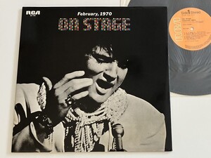 【70年盤】プレスリー・オン・ステージ Elvis Presley ON STAGE February1970 LP RCA SX-58 ラスベガスLIVE悲しき街角Sweet Caroline