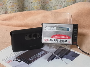 SONY 【SRF-M100】FM-STEREO/AM-STEREO ２band ラジオ ♪中古品 管理22050256