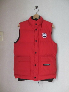 ☆CANADA GOOSE カナダグース　4125M　ダウンベスト　レッド　サイズ XS