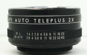 ☆実用品・人気の望遠レンズ(2倍望遠)☆　M42マウント用 APS AUTO TELEPLUS 2x (I0845)