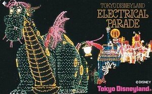 〆東京ディズニーランド ELECTRICAL PARADEテレカ3