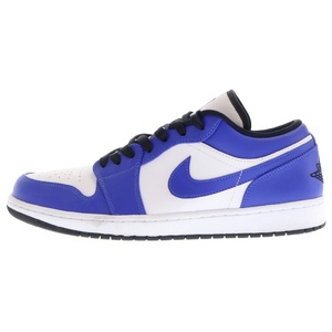 ナイキ AIR JORDAN 1 LOW GAME ROYAL エアジョーダン1 ロー ゲーム ロイヤル ローカットスニーカー ホワイト/ブルー US13/31cm 553558-124