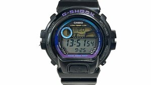 1円●動作OK●カシオ●G-SHOCK GLX-6900●G-LIDE 腕時計●ブラック×パープル 黒 クオーツ メンズ レディース ラバー 紫