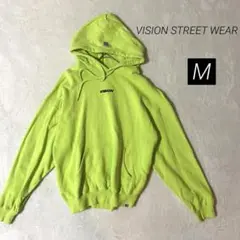 VISION STREET WEAR 蛍光グリーン 、イエロー、パーカー M