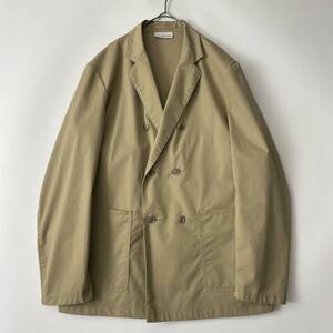 nanamica -CLUB JACKET- size/S (kb) ナナミカ クラブジャケット ダブルブレスト テーラード ブレザー ストレッチ ベージュ 日本製