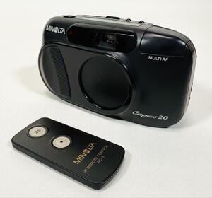 【動作品】MINOLTA Capios 20 コンパクトフィルムカメラ