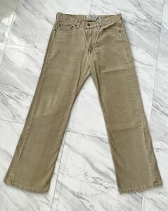 Abercrombie&Fitch 90s old USA製 薄手 コーデュロイ パンツ メンズ サイズ 8 W32 程度 ベージュ アバクロンビー&フィッチ アバクロ A&F