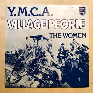 ◆オランダORG◆ VILLAGE PEOPLE / Y.M.C.A. / YMCA ◆貴重ジャケット付き