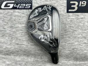 CT247 ツアー支給品 WRX PROTO 2021 PING G425 HYBRID #3 19° (リアル 19.25°) スペックシート付き TOUR ISSUE