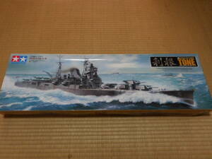 PWS078【中古/箱難】 1/350 タミヤ製 艦船プラモデルシリーズ　～　日本海軍 重巡洋艦「利根」