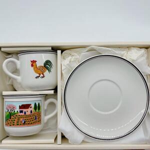 ビレロイ&ゴッホ　デザイン ナーフ カップ＆ソーサー villeroy boch