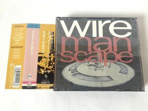 美品 見本 帯付 ワイヤー WIRE マンスケープ MANSCAPE プロモ盤