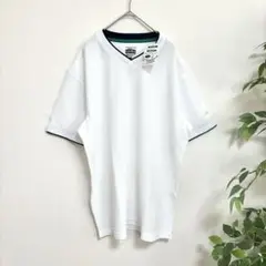 メンズ　Tシャツ　 タグ付き　吸汗速乾 Vネック　無地 半袖  速乾性 ドライ