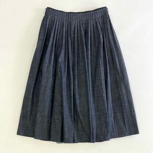 29j9 《美品》定価\71,500 FOXEY NEW YORK フォクシー ニューヨーク 24年モデル Georgia Skirt ジョージア スカート 44228 40 インディゴ