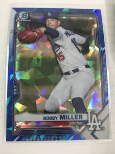 2021 bowman sapphire bobby Miller