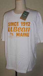 L.L.Bean　エルエルビーン　プリントＴシャツ グリーン XXL