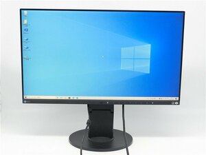 中古　動作確認済み　EIZO フレームレス 23.8インチワイドLED液晶モニタ FlexScan EV2450-BK IPSパネル 1920x1080 使用時間2608h　送料無料