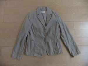 JOURNAL STANDAR CORDUROY JACKET MADE IN JAPAN 65% POLYESTER 35% COTTON 日本製 ジャーナルスタンダード 38　 コーデュロイ ジャケット