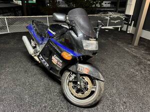 【ジャンク】平成2年 カワサキ ZXT10C ZZR1100 始動未確認 一時抹消書類有 売切!! 