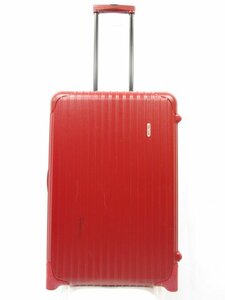 【リモワ RIMOWA】 サルサ SALSA 2輪 63L キャリーケース スーツケース 8556310200494 ポリカーボネート (男女兼用) レッド ■5SC0311■