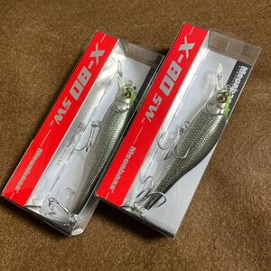 シーバス用ルアー メガバス 限定 X-80SW 80.5mm 限定カラー CH ヒラスズキ　2コセット