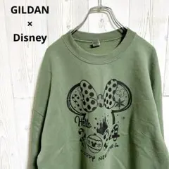 GILDAN×Disney　HEAVY BLEND　裏起毛　スウェット　ゆるだぼ