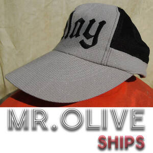 即決■MR.OLIVE / SHIPS■近江商人クロサワさんcap■■古着