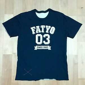 FAT リバーシブル半袖Tシャツ　　S