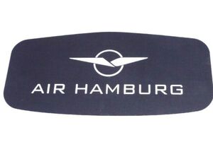 Air Hamburg ブラック 大型ステッカー 角型