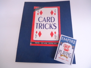 【KCM】amo-15★箱なし未使用★USBORNE　HOTSHOTS　CARD TRICKS KID KIT　英語