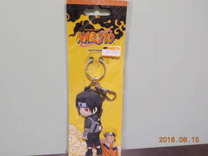 ①0新品★ NARUTO ナルト うちはイタチ　ラバーストラップ　キーホルダー 　キーチェーン 海外物?