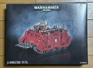 ウォーハンマー40k ケイオス スペースマリーン ケイオス ライノ Warhammer 40k Chaos Space Marines Rhino 箱難あり