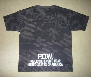 アヴィレックス　メンズ　‘‘PDW‘‘シャツ　サイズ2XL　中古美品　