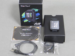 ★中古品★ShotNavi AIR ショットナビ 腕時計型ゴルフGPSナビ