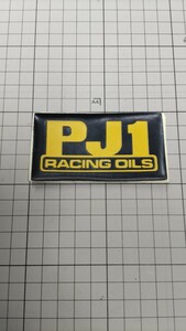 ビンテージ　当時物　PJ1 オイル　OIL　ステッカー　ワッペン　レーシング　ツナギ　バイク　パッチ　激レア　希少　入手困難　レと