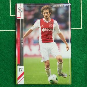 348)Panini Football League Ajax Amsterdam 17 Daley Blind ダリー ブリント アヤックス エールディヴィジ オランダ パニーニ